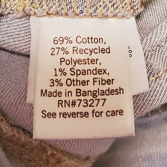 SO Goods For Life Womens Light Blue High Rise Flare Jeans Size 9/29W Cotton Blen - Picture 9 of 12